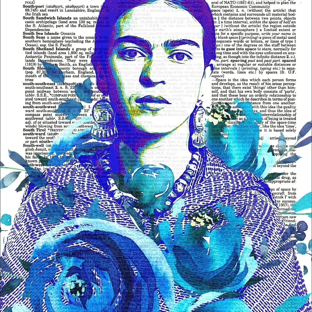 The Frida Kahlo Collection Vintage Dictionary Art Print Bundle